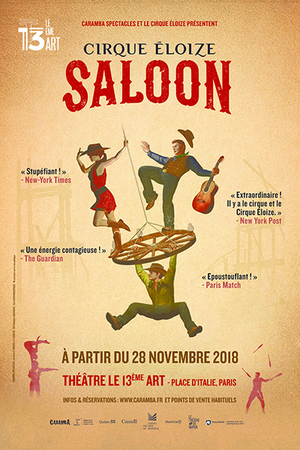 "SALOON" du Cirque Eloize - 31/12