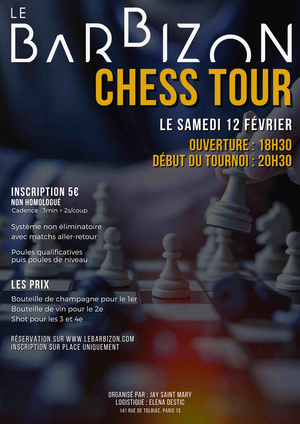 Chess Tour au Barbizon