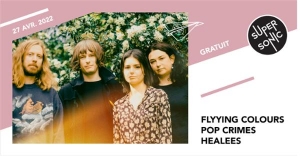 Flyying Colours • Pop Crimes • Healees / Supersonic (Free entry)