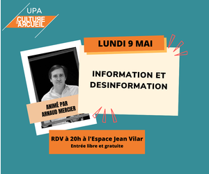 Conférence/Débat "Information et désinformation"