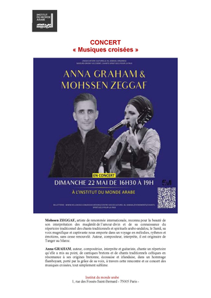 Anna GRAHAM et Mohssen ZEGGAF en Concert