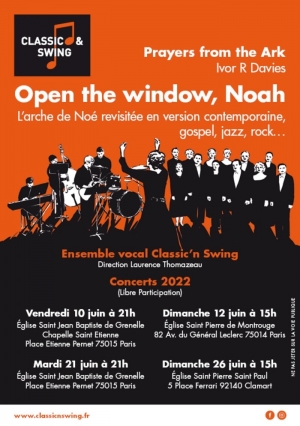 Open the window, Noah - Fête de la Musique 2022