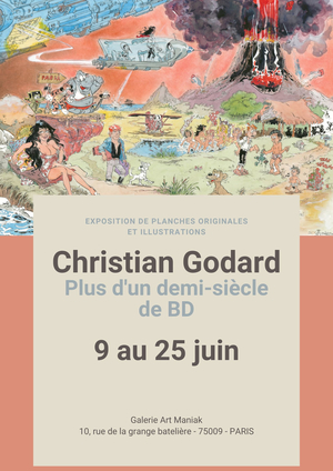 Expo BD - Christian Godard : Plus d'un demi-siècle de BD