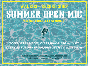 Summer Open-mic