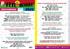 Fontainebleau en musique - Fête de la Musique 2022