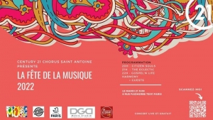 Century 21 Chorus Saint-Antoine organise un concert ! - Fête de la Musique 2022