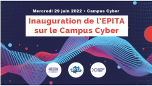 Inauguration des locaux de l'EPITA au Campus Cyber