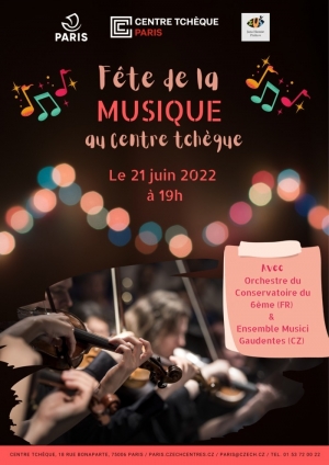 Les orchestres d'étudiants au Centre tchèque de Paris - Fête de la Musique 2022