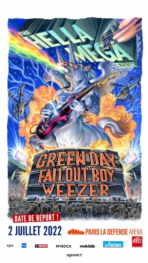 The Hella Mega Tour - Green Day - Fall Out Boy - Weezer