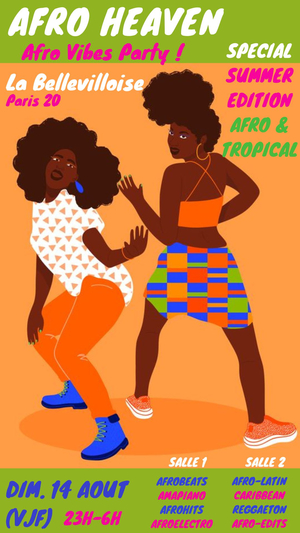 Afro Heaven spécial summer edition Afro & Tropical vibes !