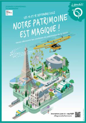 Le programme de la RATP pour les Journées du Patrimoine 2022