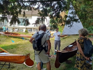 Atelier de restauration du petit canotage en bois - Journées du Patrimoine 2022