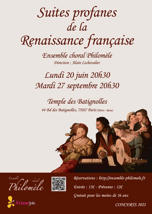 Suites profanes de la Renaissance française