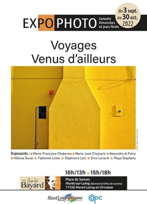 Exposition photo "Voyages Venus d'ailleurs" - Journées du Patrimoine 2022