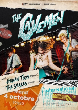 THE CAVEMEN • HUMAN TOYS • THE SHAKES