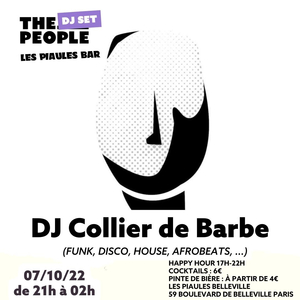 Dj Collier de Barbe en Dj set All night (Disco, Funk, House, Afrobeats,...)