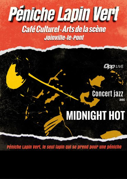 OPP Live : Concert de jazz avec Midnight Hot