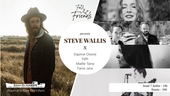 Folk & Friends #10 - Steve Wallis + Spotlights / RELEASE PARTY