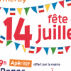 affiche Fête Nationale à Hermeray : soirée dansante, flambeaux et feu d'artifice