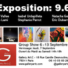 affiche Exposition de 6 Artistes, Photographes, Peintres, Plasticiens