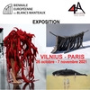 affiche Vilnius-Paris - Biennale européenne des Blancs Manteaux