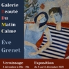 affiche Exposition de peintures d’Eve Grenet
