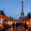affiche Village de Noël du Champs de Mars / Tour Eiffel