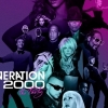 affiche GENERATION 2000 : 100% Années 2000 ( INVITATIONS pour les FILLES )