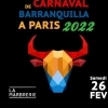 affiche Carnaval de Barranquilla à Paris 2022