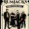 affiche THE RUMJACKS + SUPPORT
