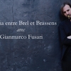 affiche L'Italia entre Brel et Brassens avec Gianmarco Fusari