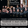 affiche Requiem, Mozart - Ensemble vocal de l'Ecole polytechnique