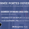 affiche Journée Portes Ouvertes IPJ Dauphine | PSL