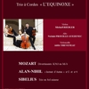 affiche Trio à cordes : Mozart, Alan-nihil, Sibelius