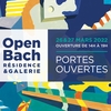 affiche PORTES OUVERTES à l’Openbach Résidence & Galerie