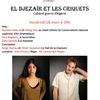 affiche El Djezaïr et les criquets (Cabaret guerre d'Algérie)