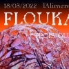 affiche Flouka Club - D3M0R / G.EAR / LIA CATREUX / TROIS-QUARTS TAXI SYSTEM