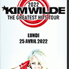 affiche KIM WILDE - THE GREATEST HITS TOUR
