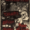 affiche The Exploited + The Casualties + Lion's Law + Breakout 