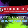 affiche PORTES OUVERTES Avril 2022 - Method Acting Center