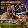 affiche Exposition de dinosaures • Dinosaurs World à l'Hippodrome Enghien-Soisy