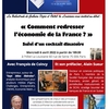 affiche Comment redresser l’ #économie de la #France ?