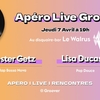 affiche Apéro Live Groover avec Lester Getz & Lisa Ducasse