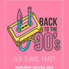 affiche Old School Night by L'important Club