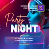 affiche NIGHT PARTY