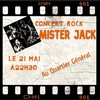 affiche Concert Mister Jack au QG