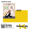 affiche Cours de yoga : Ariane