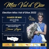 affiche Election Miss Val d'Oise 2022
