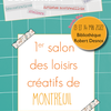 affiche DIY HARD - Salon des loisirs créatifs de Montreuil