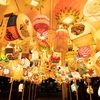 affiche Exposition sur la Fête des lanternes en Corée « Yeondeunghoe, un festival bouddhique de couleurs illuminées »
